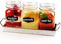 Algopix Similar Product 17 - Circleware Trio Grand Mason Jar Glasses