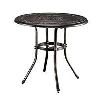 Algopix Similar Product 18 - VINGLI 32 Outdoor Dining Table Round