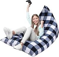 Algopix Similar Product 17 - 4ft Childrens Stuffed Storage Bean Bag