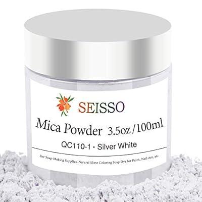 Black Mica Powder for Epoxy Resin 3.5oz (100g) for Soap Candle