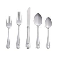 Algopix Similar Product 17 - RiverRidge Monogrammed Beaded Flatware