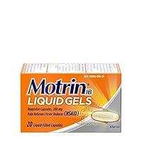 Algopix Similar Product 14 - Motrin IB 200mg Ibuprofen Liquid Gel