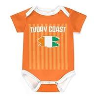 Algopix Similar Product 8 - 2024 Ivory coast Home Baby Jersey