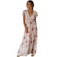 Algopix Similar Product 4 - JUNLIN Womens Bell Sleeve Short Knee