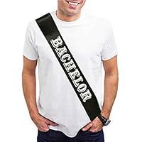 Algopix Similar Product 14 - Alpine Choice Black Bachelor Party Sash