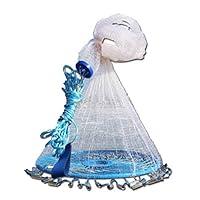 Algopix Similar Product 20 - Magic Fishing Cast Net with Heavy Duty