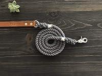 Algopix Similar Product 17 - Single Color Rope Dog Leash with
