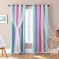 Algopix Similar Product 14 - XiDi Curtains for Girls Bedroom Decor