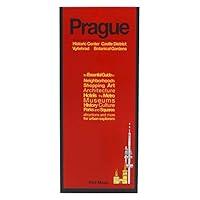 Algopix Similar Product 7 - Red Maps PRAGUE Street Map and City