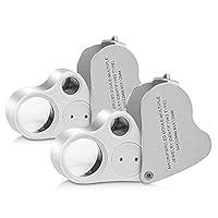 Algopix Similar Product 8 - Jewelry Loupe2 Pack 30X 60X