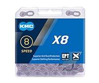 Algopix Similar Product 3 - KMC Unisexs EPT X8 Chain Grey 114