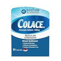 Algopix Similar Product 20 - Colace Regular Strength Stool Softener