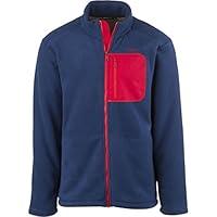 Algopix Similar Product 1 - KAVU Mens Baker Fleece Jacket Black