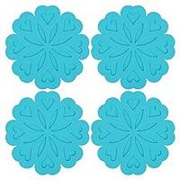 Algopix Similar Product 2 - Hehoilam Silicone Carved Trivet Mats