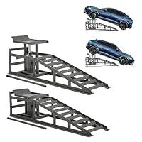 Algopix Similar Product 1 - GarveeTech Hydraulic Car Ramps 5T