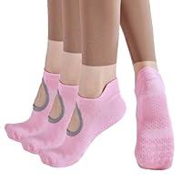 Algopix Similar Product 2 - YAGAXI Non Slip Yoga Socks for Women 