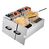 Algopix Similar Product 8 - WeChef Commercial Deep Fryer 24L 5000W