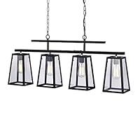 Algopix Similar Product 3 - Edvivi 4Light Antique Black Clear