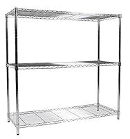 Algopix Similar Product 4 - Apollo Hardware Chrome 3Shelf Wire
