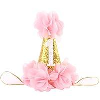 Algopix Similar Product 17 - Golden Swallow 1st birthday Headband