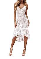 Algopix Similar Product 6 - Women Sexy Floral Lace Dress Mesh Sheer
