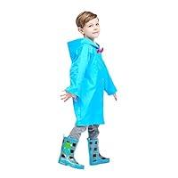 Algopix Similar Product 5 - Kids Durable Rain CapeRaincoat