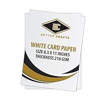 Algopix Similar Product 17 - White Card Stock Paper 85 x 11