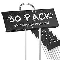 Algopix Similar Product 3 - STARTOSTAR 30Pack Metal Plant Labels