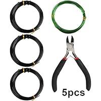 Algopix Similar Product 17 - YANSHON Bonsai Wires Anodized Aluminum