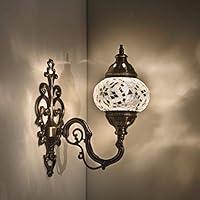 Algopix Similar Product 19 - Handmade Wall Lamp Mosaic Shade 2019