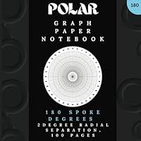 Algopix Similar Product 8 - Polar Coordinate Graph Paper Notebook