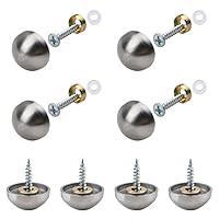 Algopix Similar Product 4 - INCREWAY Mirror Screws 20 Sets 18mm