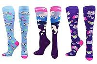 Algopix Similar Product 5 - Neon Unicorn Animal Lovers Socks Gift