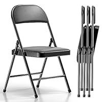 Algopix Similar Product 12 - Nazhura 4 Pack Folding Chairs with