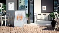 Algopix Similar Product 14 - Nobo Clipframe A4 with Aluminium Frame