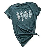 Algopix Similar Product 15 - Goddessvan 2019 Casual T Shirt Leaf