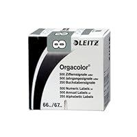 Algopix Similar Product 4 - Leitz Orgacolor 66021000 Number Sign