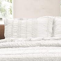 Algopix Similar Product 1 - Greenland Tiana Sham, King, White