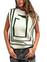 Algopix Similar Product 15 - Fiona Jolin Womens Sweater Vest Loose