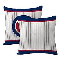 Algopix Similar Product 14 - 2pcs Baseball Style Throw Pillow Covers