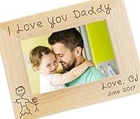Algopix Similar Product 1 - Personalized I Love Daddy Picture Frame