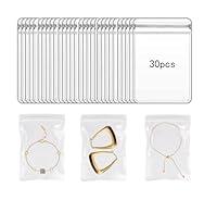 Algopix Similar Product 2 - Croshuki 30pcs 27x39 Clear Jewelry