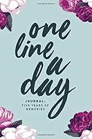 Algopix Similar Product 13 - One Line A Day Journal Five Years of