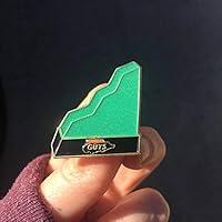 Algopix Similar Product 15 - Aggro Crag Enamel Pin Glow In the dark