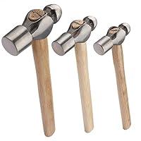 Algopix Similar Product 7 - 3 Packs Ball Peen Hammer Set 16oz 