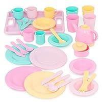 Algopix Similar Product 16 - Battat Play Circle Dish Set  Plates