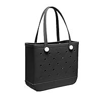 Algopix Similar Product 14 - PoVwlty Large Rubber Beach Bag for Men