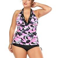 Algopix Similar Product 2 - JchenTM Women Tankini Sets Ladies