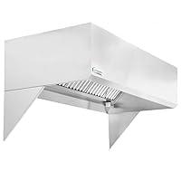 Algopix Similar Product 12 - HOODMART 20 Restaurant Exhaust Hood 