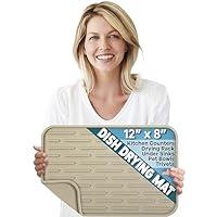 Algopix Similar Product 15 - XL Silicone Dish Drying Mat 22 x 18